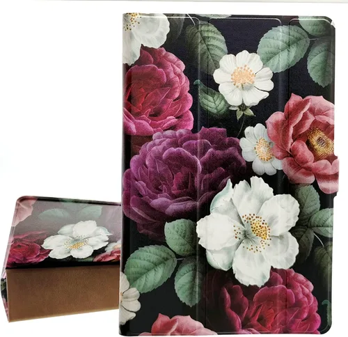 Vista 6 de Funda delgada compatible con Olax Magic Q8 8.0 pulgadas Tablet Case Flip Stand Cover BMFL