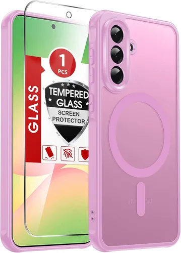 Vista 151 de LeYi Funda para teléfono Samsung-S23: protector de pantalla e imán MagSafe Púrpura