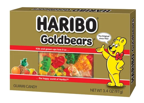 Vista 7 de Haribo Gummi Candy, Goldbears, 2 onzas (paquete de 4)