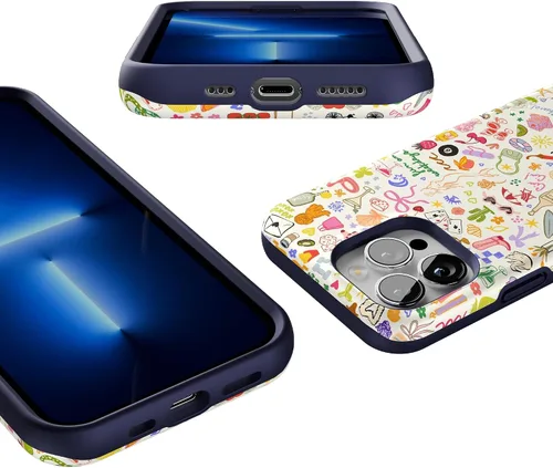 Vista 3 de Casely - Funda para iPhone 13 Pro Todas las cosas divertidas Diversión en días laborables Diseño protector audaz Compatible con MagSafe