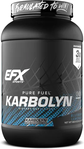 Vista 12 de EFX Sports Karbolyn Fuel Polvo de carbohidratos de absorción rápida Carga de carbohidratos, energía sostenida, recuperación rápida Sin