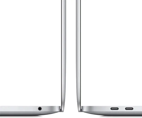 Vista 5 de Apple MacBook Pro 2020 con chip M1, 13 pulgadas, 8 GB de RAM, SSD de 256 GB, plateado (renovado)
