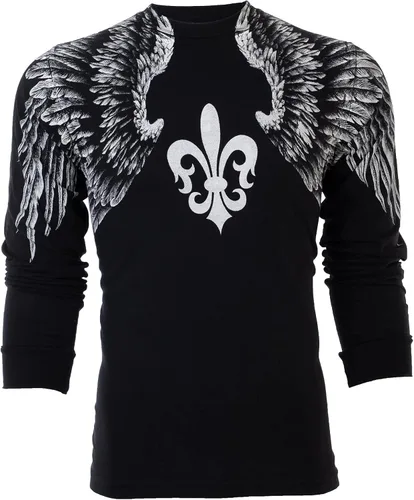 Vista 2 de Xtreme Couture by Affliction - Camisa de manga larga para hombre, Negro