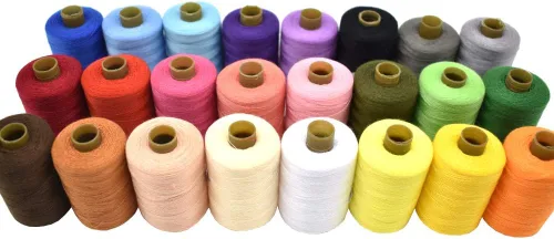 Vista 7 de Hilo de coser de 24 colores para coser a máquina y a mano, 1000 yardas, poliéster