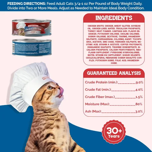 Vista 10 de Beefeaters Chicken Pate - Alimento húmedo para gatos, 3 onzas (paquete de 24 unidades), alimento húmedo para adultos con taurina, alimento húmedo