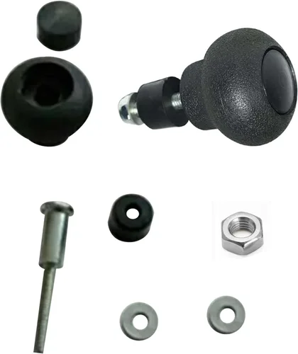 Vista 4 de 2 Piezas Perilla Giratoria del Volante, Mango de Potencia del Volante Perilla Giratoria Bola de Ayuda para Girar Accesorios de Tractor Montacargas