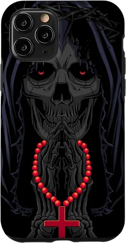 Vista 29 de La Calavera Catrina Santa Muerte - Funda para iPhone 17