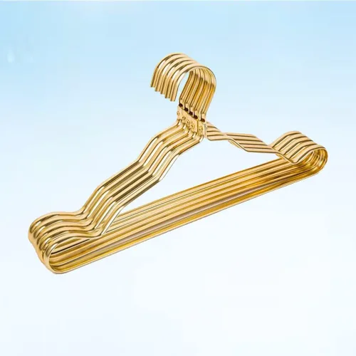 Vista 4 de LIFKOME Perchas para abrigos, paquete de 100 perchas de alambre de metal resistente con sin ranuras, perchas estándar para trajes, ahorro