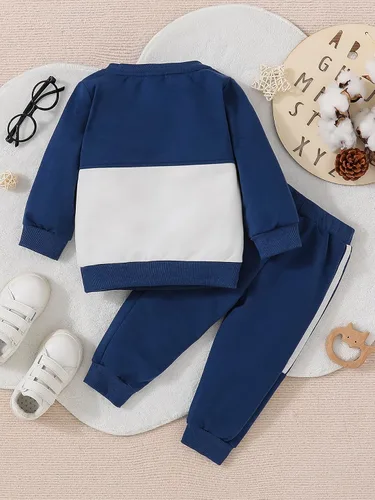 Vista 3 de Doresbebe Conjunto de ropa para bebé y niño pequeño, para otoño e invierno, sudadera con capucha y pantalones largos