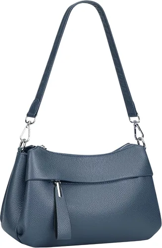 Vista 41 de Over Earth Genuine Leather Crossbody Bags for Women Small Hobo Handbags Shoulder Purses with 2 Detachable Straps
