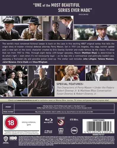 Vista 2 de Perry Mason Season 1 Blu-ray 2020 Region Free