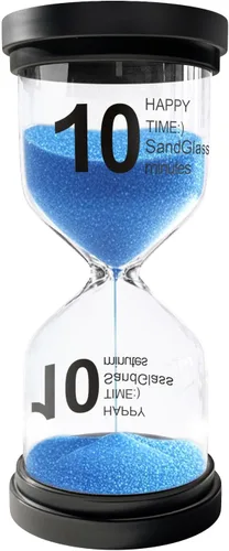 Vista 12 de Temporizador de arena de 1 minuto, reloj de arena de plástico para niños, temporizador de reloj de arena acrílico, reloj de arena pequeño de 1 Rojo