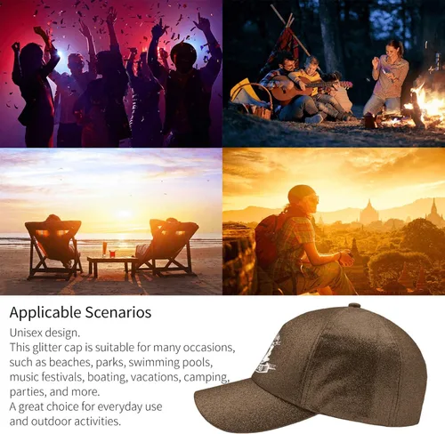 Vista 8 de Beach hat St Patricks Day Dental Squad Womens Beach hat Mountain hat Gifts for Son Baseball Hat Suitable for Sports