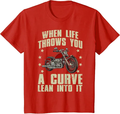 Vista 93 de Funny Motorcycle Racer Design for Men Women Motorcycle Lover T-Shirt Asphalt Grey