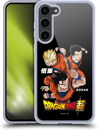 Vista 330 de Head Case Designs Funda de gel con licencia oficial de Dragon Ball Super Group Future Trunks Arc Characters [protección de grado militar] compatible