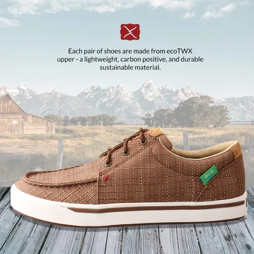 Vista 3 de Twisted X Hooey Lopers Zapatillas de lona para hombre