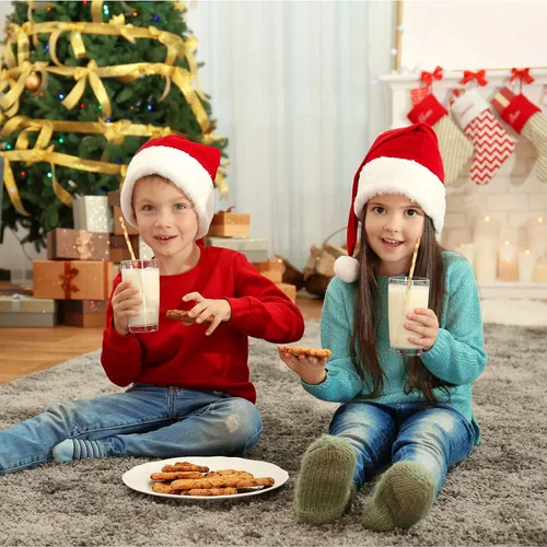 Vista 5 de 200 popotes de Navidad para hombre de jengibre, pajitas de papel desechables de Navidad marrones para bebidas y decoraciones de cócteles