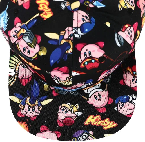 Vista 5 de Kirby - Sombrero de pico plano con impresión en toda la superficie, multicolor, Multi colorido