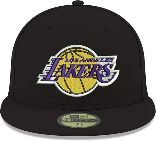 Vista 2 de Gorra ajustada oficial de la NBA 59FIFTY para hombre Negro