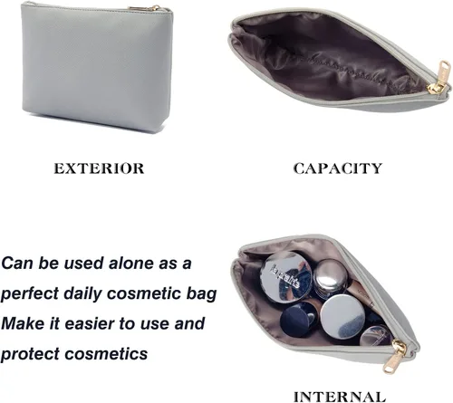 Vista 8 de Qiyuer - Juego de carteras y bolsos para mujer, bolso de trabajo, bolso de mano, bolso de hombro con asa superior, bolso con cartera a juego