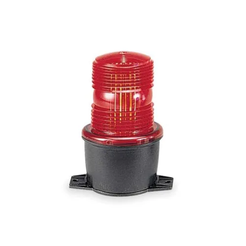 Vista 24 de Federal Signal LP3E-120C Streamline - Luz estroboscópica de bajo perfil, 120 VAC, base atornillada Edison A-19, transparente Claro