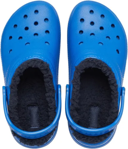 Vista 2 de Crocs - Zuecos infantiles unisex con forro clásico