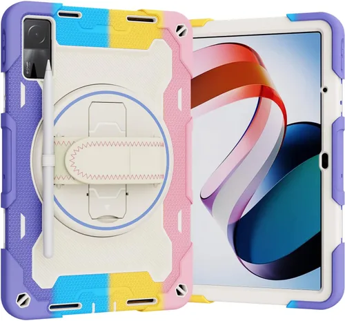 Vista 11 de Funda para Xiaomi Redmi Pad de 10.61 pulgadas lanzada 2022, funda protectora de silicona resistente a prueba de golpes para RedMi Pad de 10.61