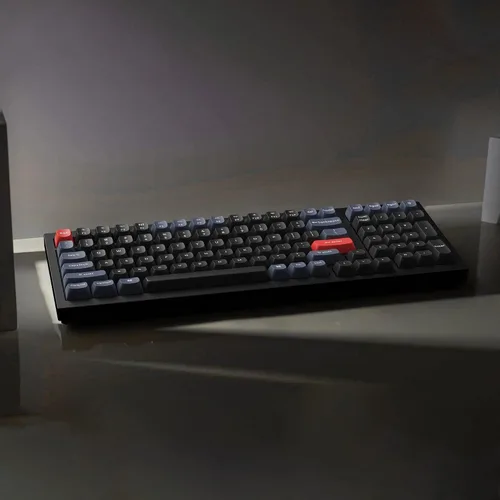 Vista 7 de Keychron Q5 RGB Teclado mecánico personalizado con cable, 96% de diseño QMKVIA macro programable para Mac Windows Linux, interruptor Gateron G Pro