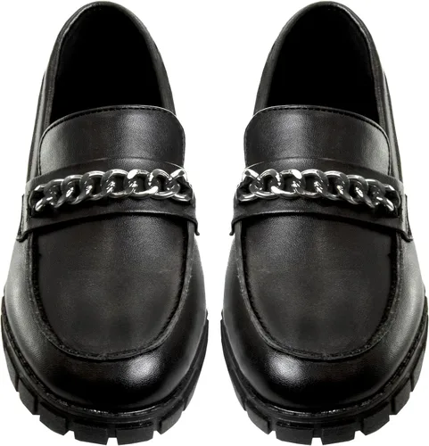 Vista 2 de French Toast Maryjane - Zapatos escolares para niñas con correa de tobillo y punta redonda - Zapatos de vestir Mary Jane con plataforma gruesa