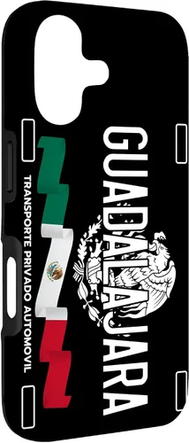 Vista 3 de Guadalajara License Plate Aesthetic, Jalisco Guadalajara Case for iPhone 17