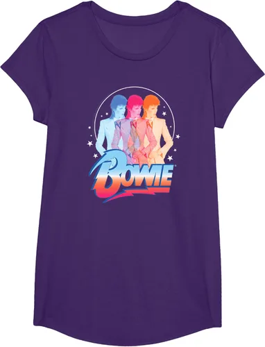 Vista 10 de David Bowie - Camiseta Bowie 3D, Negro