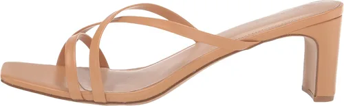 Vista 6 de The Drop Amelie - Sandalias de tacón cuadrado con tiras para mujer