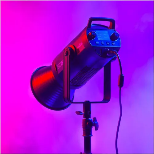 Vista 7 de Godox SZ150R 150W Zoom RGB Bi Color LED Luz 20 Grados 65 Grados 2800 150W Cob RGB Bi-Color, 37 modos Fx, Control App/0.08 oz y DMX, modo