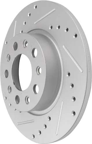 Vista 394 de Detroit Axle - Rotores de freno delantero para 04-13 Mazda 3 Rotores de frenos de disco 06-15 Mazda 5 Reemplazo: Rotor regular delantero de 11.81