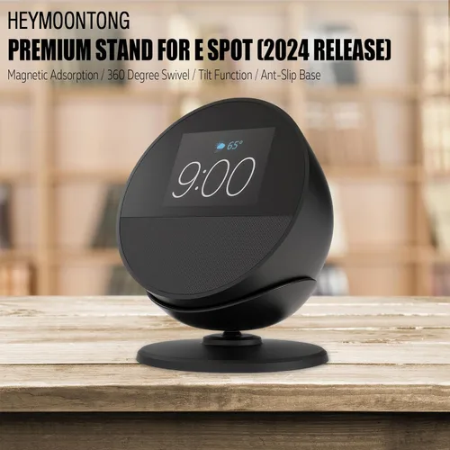 Vista 2 de Soporte magnético de escritorio ajustable de alta calidad para Spot (versión 2024), accesorios de montaje, compatible con Ech0 Spot y Homepod Mini