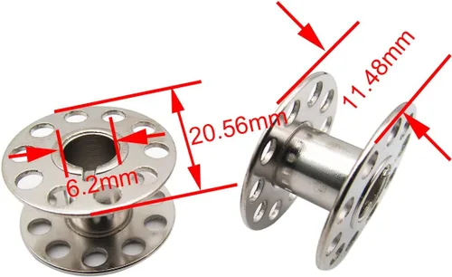 Vista 6 de ckpsms Marca -1PCS Bobbin CASE #200909107 43725 y BOBBINS FIT para máquinas de coser Kenmore 158 y 385