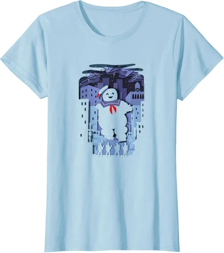 Vista 3 de Ghostbusters Experimental Depth Stay Puft - Camiseta, gris, S
