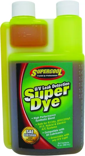 Vista 3 de TSI Supercool Super Dye amarillo certificado SAE 33003, 1 oz (4 vehículos de los tratamientos)