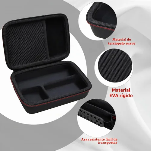 Vista 5 de L LTGEM Estuche para cámara compatible con Sony ZV-1F / ZV-1 / ZV-1 II Vlog Cámara digital, trípode, micrófono y kit de accesorios Vlogger Negro