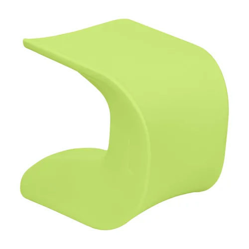 Vista 18 de ECR4Kids Wave Seat, 18in - 19.6in Altura del asiento, Taburete de percha, Cian