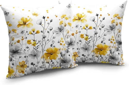 Vista 117 de Juego de 2 fundas de almohada de 16 x 16 pulgadas, diseño patriótico de bandera estadounidense con estrellas para exteriores, estilo casa de campo