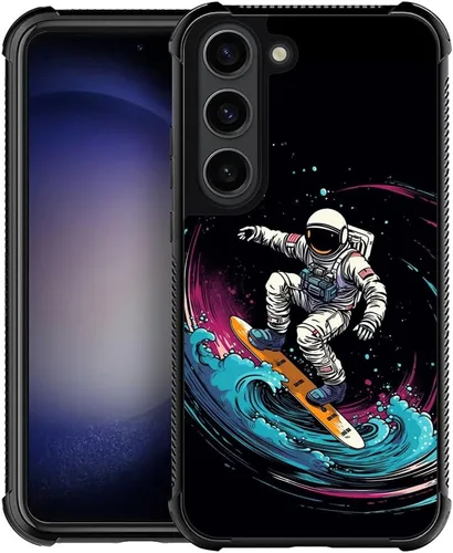 Vista 14 de Funda compatible con Samsung Galaxy S23, diseño de elefantes africanos, diseño increíble a prueba de golpes, antiarañazos, carcasa trasera