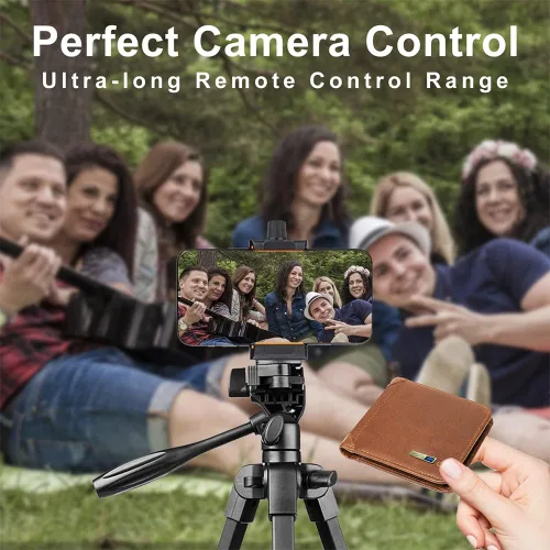 Vista 4 de Rastreador de billetera Bluetooth antipérdida, cartera rastreable para hombres, cartera de cuero para hombre con ventana de identificación, bolsillo