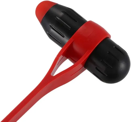 Vista 4 de Martillo de masaje para aliviar el estrés de la espalda y el cuerpo, masor de plástico de mano elástico flexible (A)