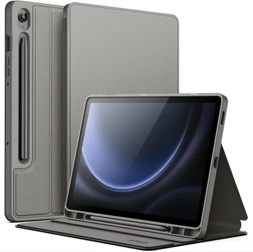 Vista 8 de JETech Funda para Samsung Galaxy Tab S10 Lite / S10 FE / S9 FE 10.9 Pulgadas con Soporte para Lápiz S, Funda Folio Delgado con Soporte y Visor Negro