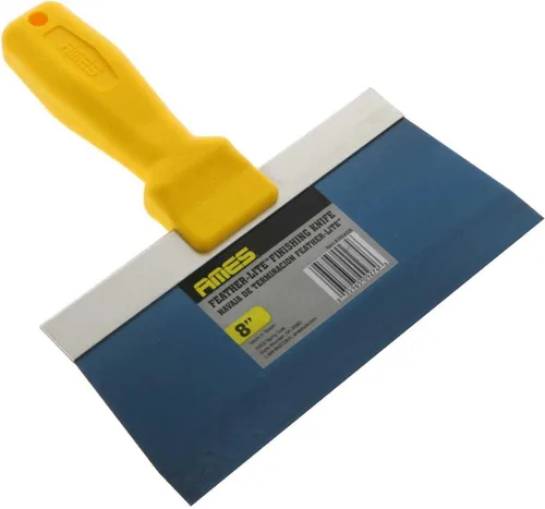 Vista 2 de Ames Juego de cuchillos de cinta de acero azul con mango fuerte para paneles de yeso de 8 "-10" - 12