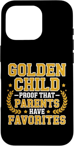 Vista 20 de Golden Child Mom's Favorite Gifted Kids Sibling Rivalry Art Case for iPhone 16