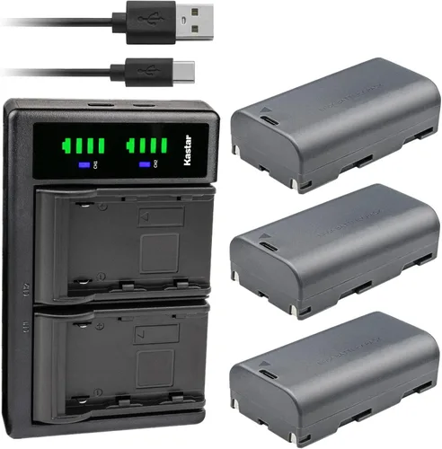 Vista 3 de Kastar Cargador de batería USB LTD2 compatible con Huepar 603CG/603CR, 603CG-BT 3D, 603BT-H 3D Bluetooth Conectividad Green Beam, DT03CG