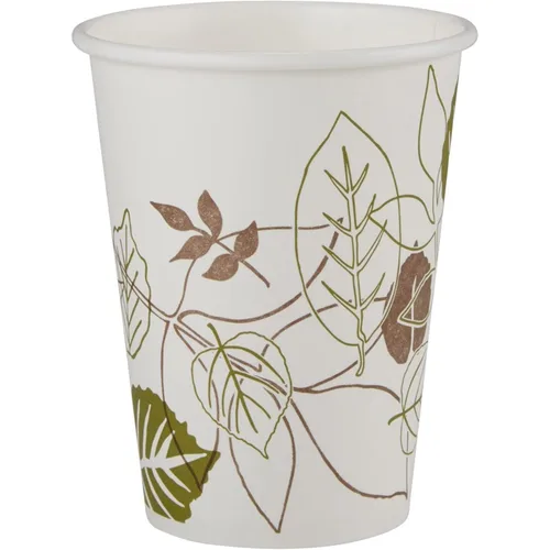 Vista 4 de Dixie - Taza de café caliente de papel de 12 onzas por GP PRO (Georgia-Pacific), Pathways, 2342WS, 500