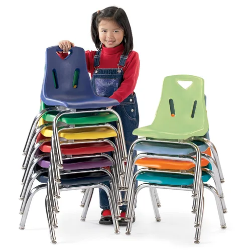 Vista 3 de Berries - Silla apilable